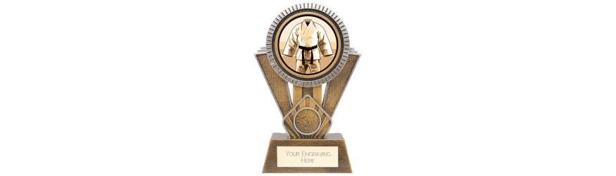 APEX MARTIAL ARTS TROPHY - 3 SIZES - 13CM - 18CM APEX MARTIAL ARTS TROPHY - 3 SIZES - 13CM - 18CM